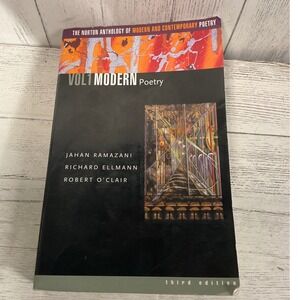THE NORTON ANTHOLOGY OF MODERN AND‎ CONTEMPORARY POETRY, By Ramazani Jahan Ph.d.